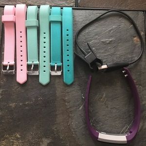 FitBit Alta (with charger and bands)